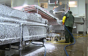 Санитарная мойка пищевого и промышленного оборудования